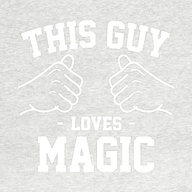 This guy loves magic by Lazarino